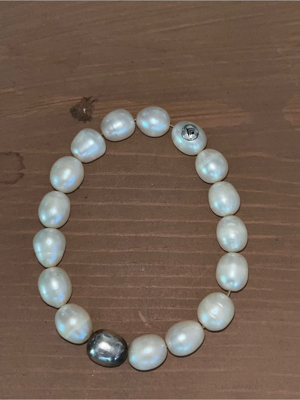 Shine on Silpada bracelet sterling and freshwater pearl. Classic design retired. - Picture 3 of 6